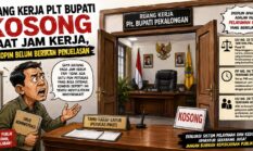 Ruang Kerja Plt Bupati Kosong Saat Jam Kerja, Prokopim Belum Berikan Penjelasan