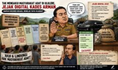 Tak Mengakui Klaim Masyarakat Adat Bungku di Ululere, Begini Jejak Digital Kades Arman