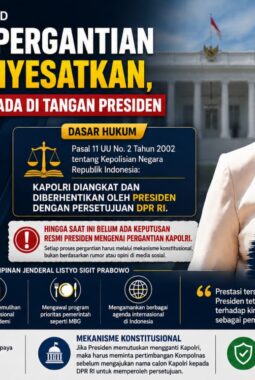 Dewan Penasehat Sambar.id: Isu Surpres Pergantian Kapolri Menyesatkan, Hak Prerogatif Presiden Tak Bisa Diintervensi