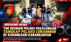 Tim Resmob Polres Pekalongan Tangkap Terduga Pelaku Curanmor di Karangsari