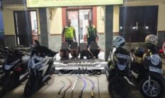 Belum Beraksi, 4 Remaja Diduga Hendak Tawuran Diamankan Warga Bojong, Enam Celurit Disita Polisi