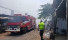 TPS Terminal Doro Terbakar, Api Diduga Dipicu Pembakaran Sampah